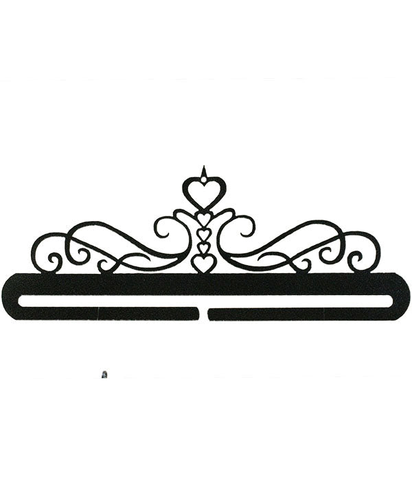 5 Heart Scroll Split Bottom