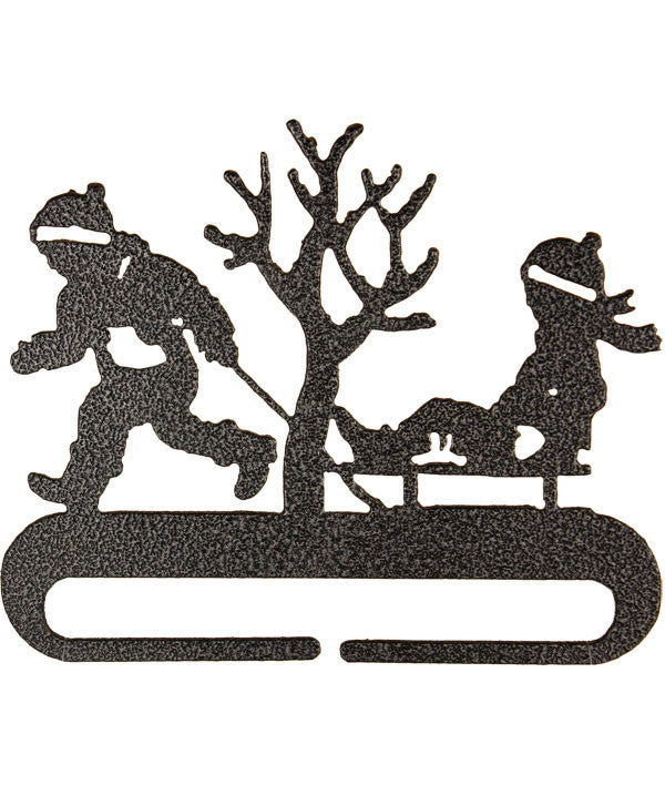 Boy & Sled Split Bottom