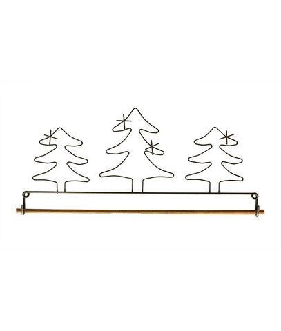 Three Evergreen Fabric Holder