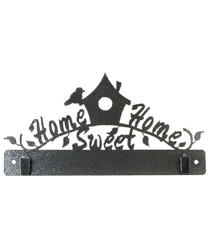 PS 10 Inch Home Sweet Home WITH CLIPS Charcoal