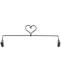 Heart Clip Holder Charcoal