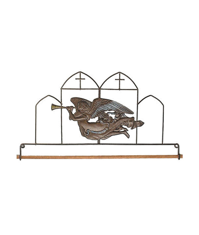 12 inch Angel Copper Fabric Holder