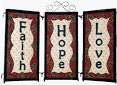Faith Hope and Love by Quiltricks