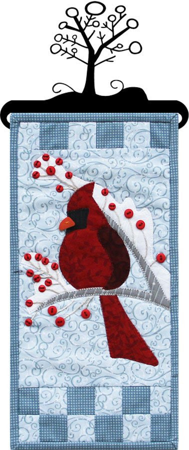 MM801 Winter Cardinal by Patchabilities