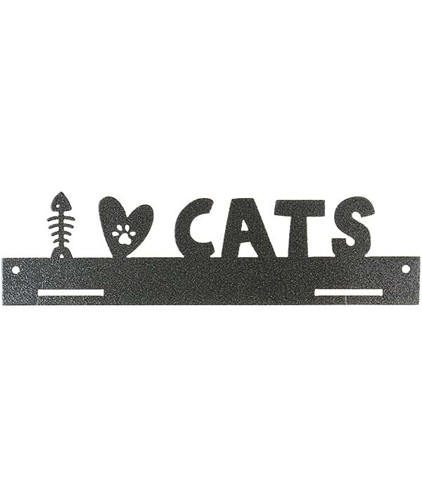 12 inch I Love Cats Tab Holder