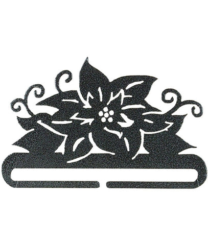 6 inch Poinsettia Charcoal