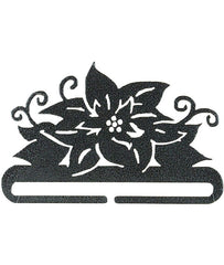 6 inch Poinsettia Charcoal