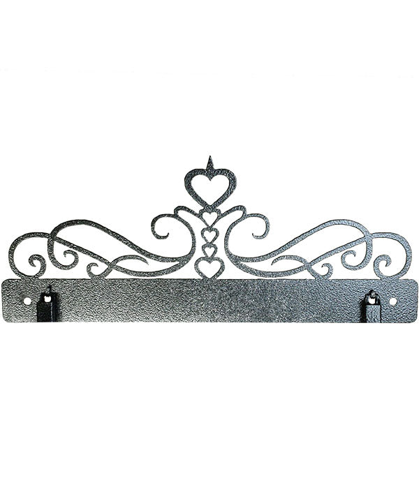 PS 5 Heart Scroll with Clips
