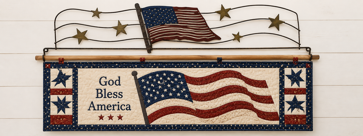 Flag Fabric Holder