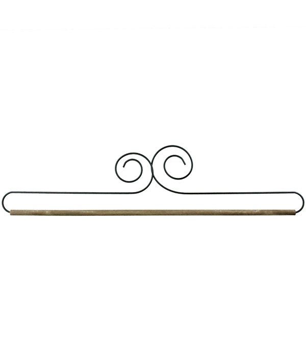 18 inch Double Scroll w/dowel