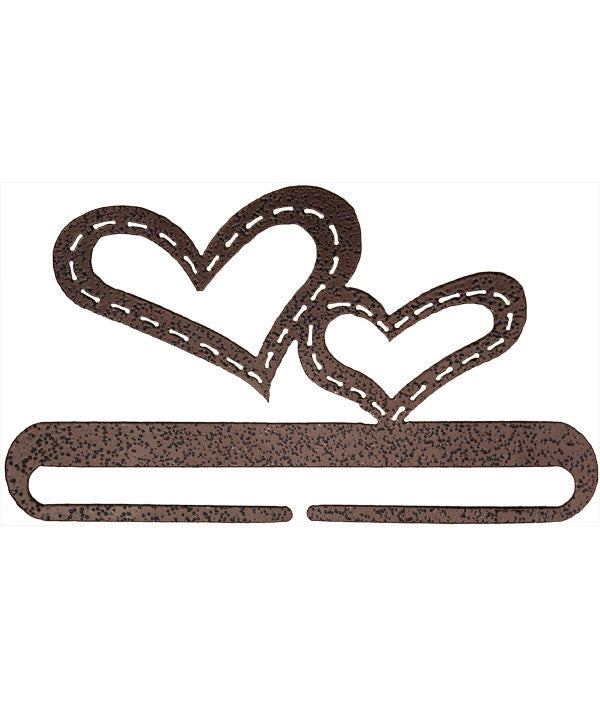 Stitched Hearts Split Bottom