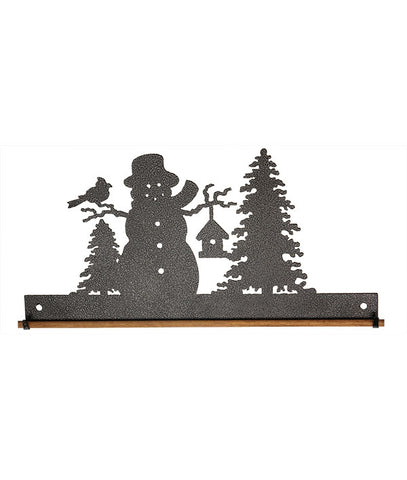 Frosty Snowman Fabric Holder