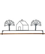 Schoolhouse Heart Tree Fabric Holder