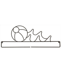 Beach Ball Screw Split Bottom