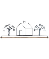 Schoolhouse Heart Tree Fabric Holder