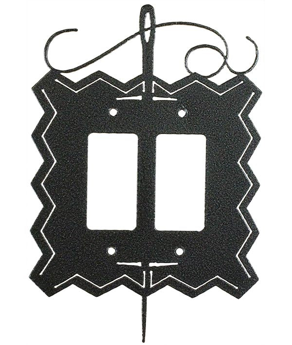 PS Needle & Thread Dbl Toggle Switch Charcoal