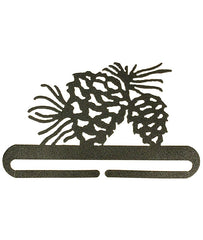 6 inch Pine Cone Split Bottom