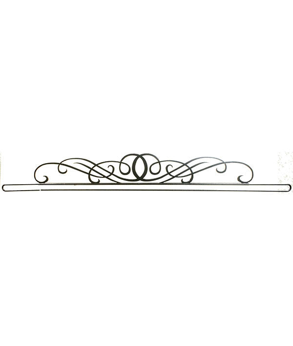 Wire Scroll Split Bottom Quilt Hanger