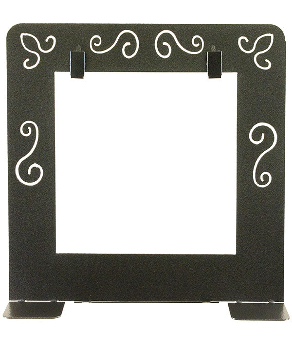 Decora Scroll Stand w/clips | Ackfeldwire.com