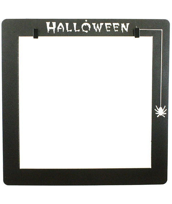 Halloween Deco Frame With Clips