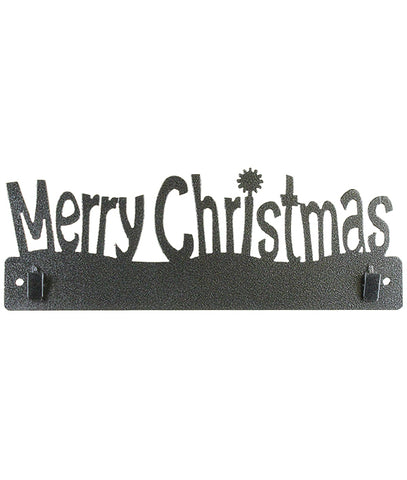 Merry Christmas wall hanging with clips