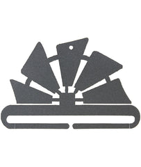 6 inch Windmill Split Bottom Gray
