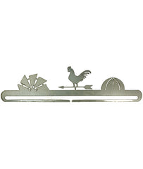 22 inch Weathervane Split Botttom Gray