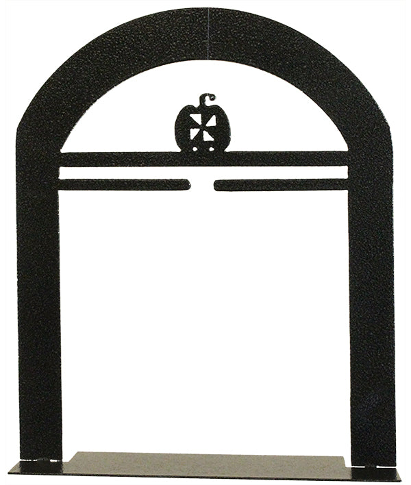 PS 6 inch Pumpkin Arch Stand Charcoal