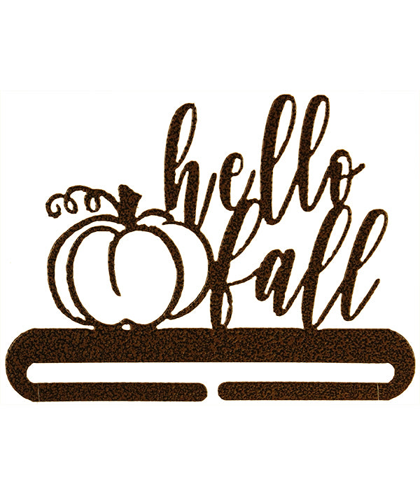 6 inch Hello Fall Split Bottom Coppervein
