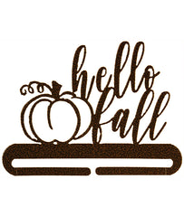 6 inch Hello Fall Split Bottom Coppervein