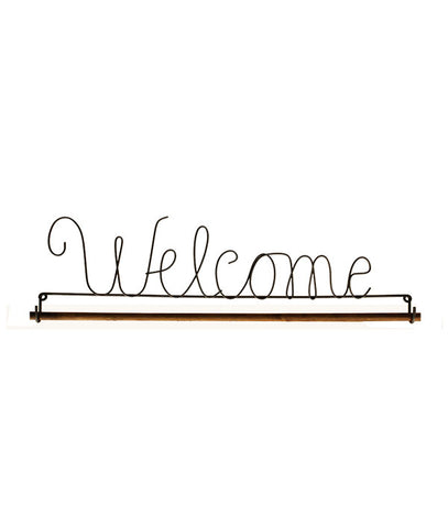 Welcome Fabric Holder