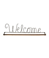 Welcome Fabric Holder