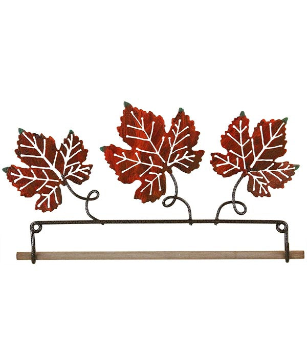 Autumn Leaf Fabric Holder