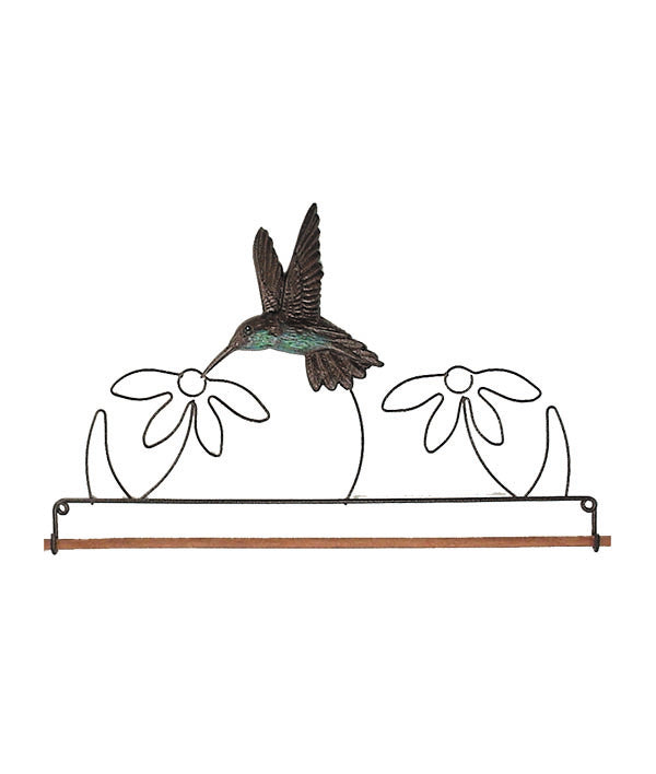 12 inch Humming Bird Fabric Holder