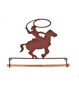 Cowboy on Horse Fabric Holder