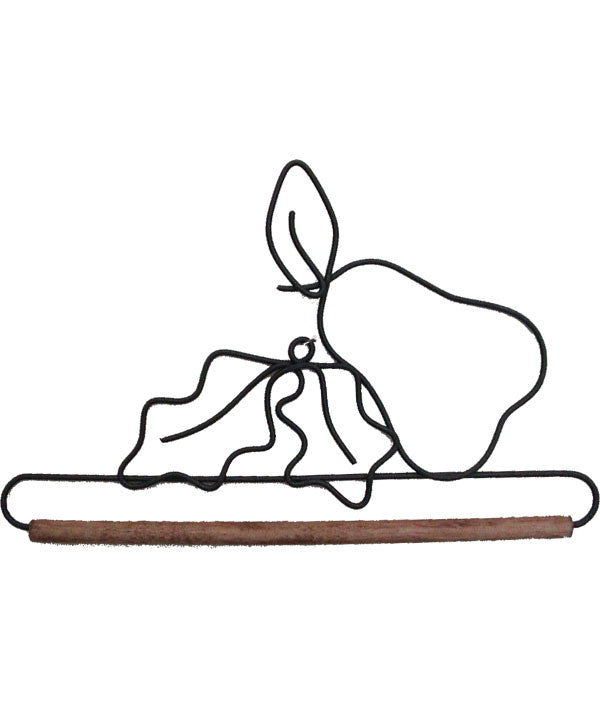 Pear with Dowel