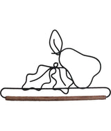 Pear with Dowel