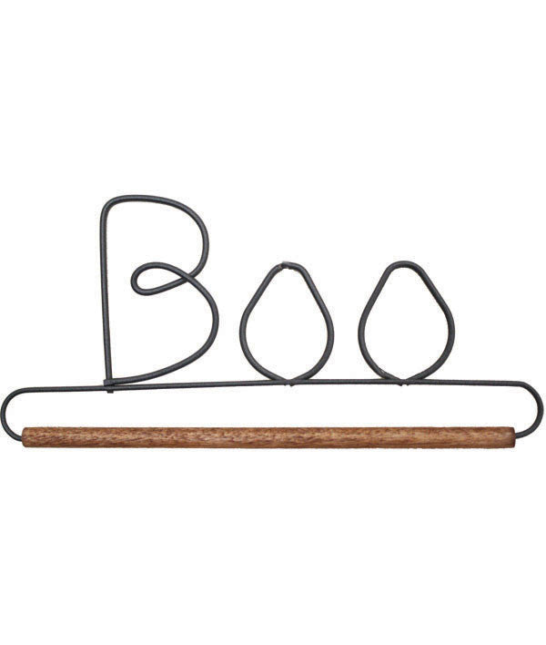 Boo Holder w/Dowel