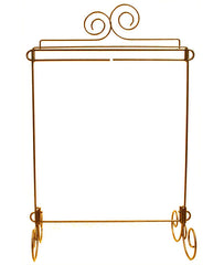 Dbl Scroll Single Stand